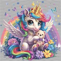 Rainbow Horse-RH 594